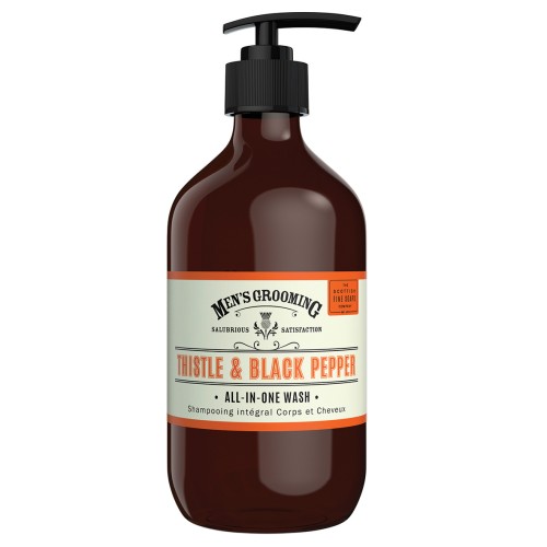 Scottish Fine Soaps Thistle & Black Pepper All-In-One Wash