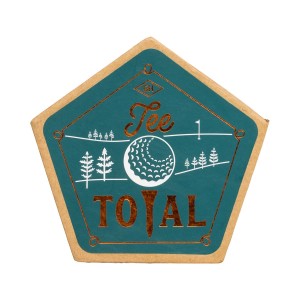 Gentlemen's Hardware Set of 4 Golf Coasters