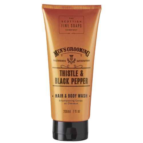 Scottish Fine Soaps Thistle & Black Pepper Hair & Body Wash