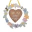 Mum Wooden Wreath Plaque