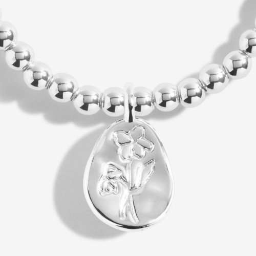 Joma A Little February Birth Flower Bracelet