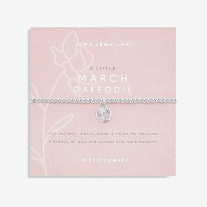 Joma A Little March Birth Flower Bracelet