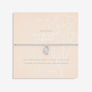 Joma A Little August Birth Flower Bracelet