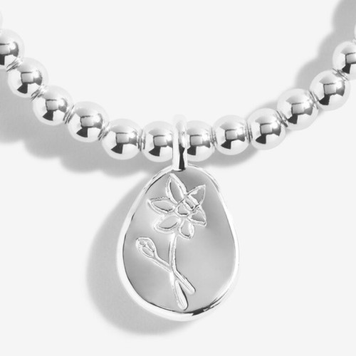 Joma A Little December Birth Flower Bracelet