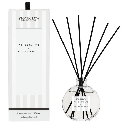 Stoneglow Pomegranate & Spiced Woods Reed Diffuser