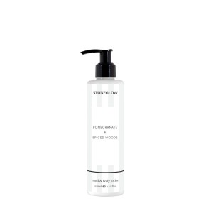 Stoneglow Pomegranate & Spiced Woods Hand & Body Lotion