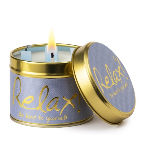 Lily-Flame Relax Tin Candle
