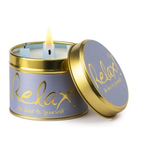 Lily-Flame Relax Tin Candle