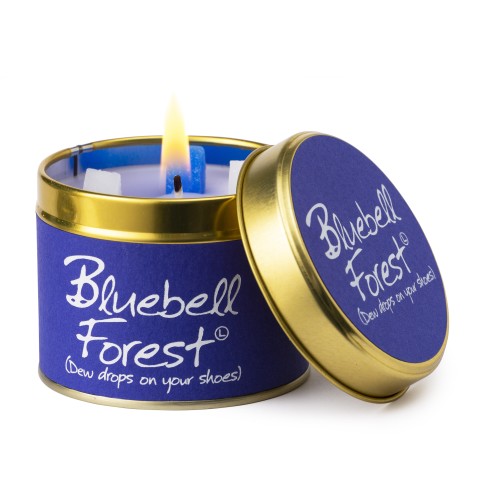 Lily-Flame Bluebell Forest Tin Candle
