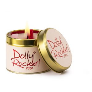 Lily-Flame Dolly Rocker Tin Candle