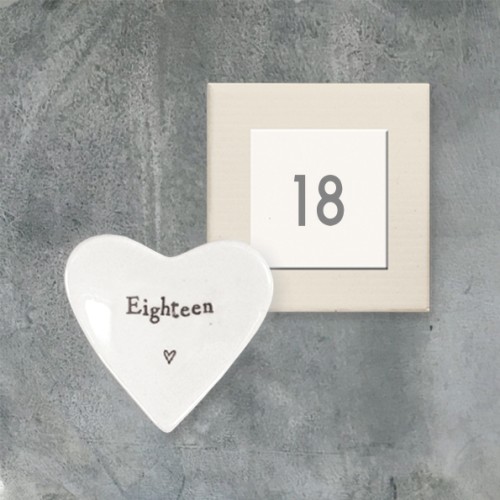 East of India Heart Dish - Eighteen
