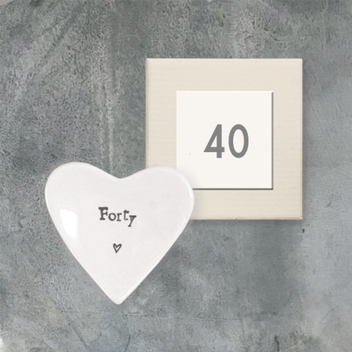 East of India Heart Dish - Forty
