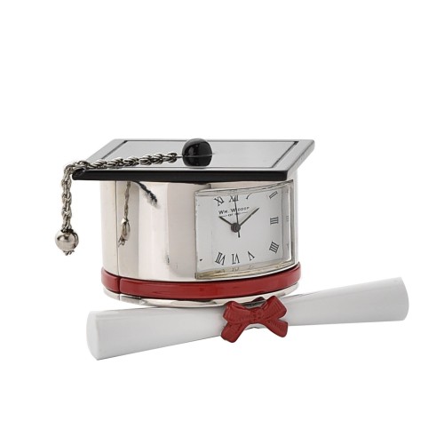 Graduation - Miniature Clock Hat & Scroll