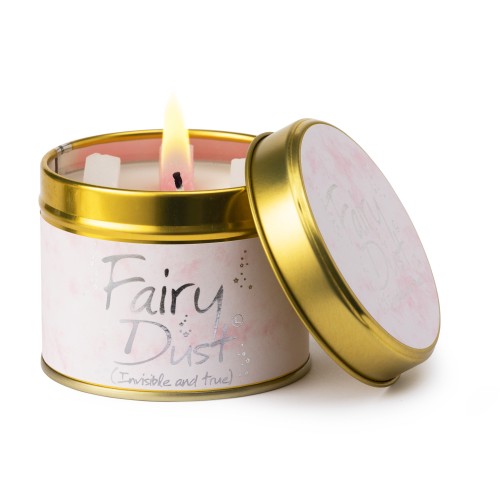 Lily-Flame Fairy Dust Tin Candle