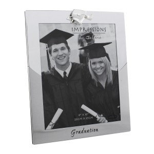 Graduation - 2 Tone Silver Frame 8"x10"