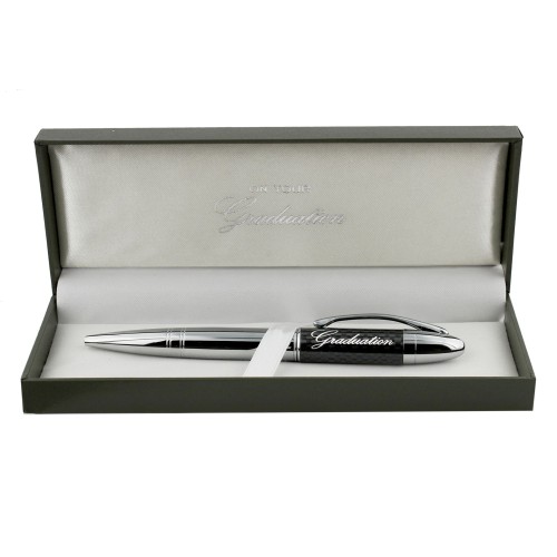 Graduation - Black Chrome Pen