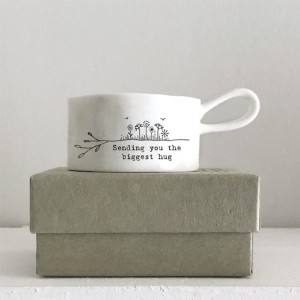 East of India Tea Light Holder - Biggest Hug