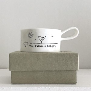 East of India Tea light Holder - Futures Bright