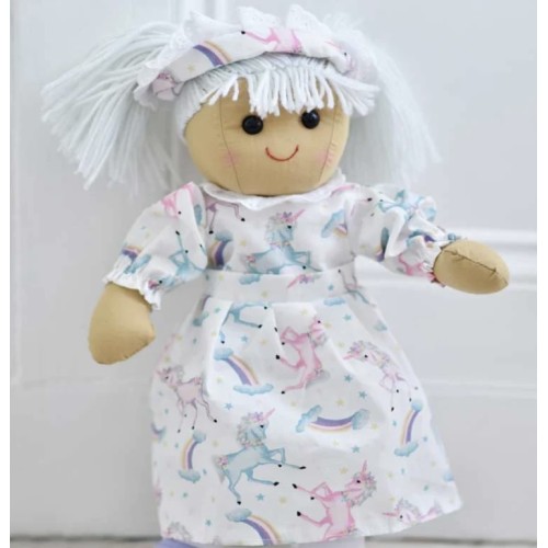 Powell Craft Unicorn Dress Ragdoll
