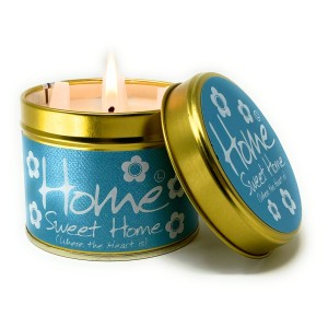 Lily-Flame Home Sweet Home Tin Candle