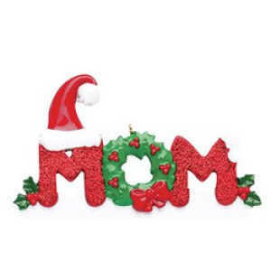Mum Word Personalised Decoration