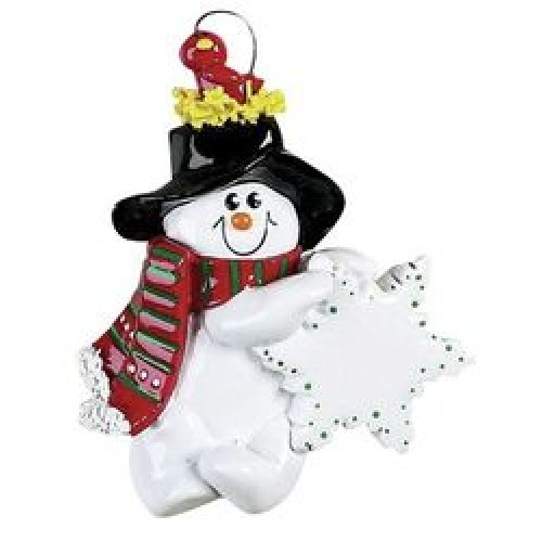 Snowboy Personalised Christmas Decoration