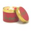 Lily-Flame Rhubarb Tin Candle