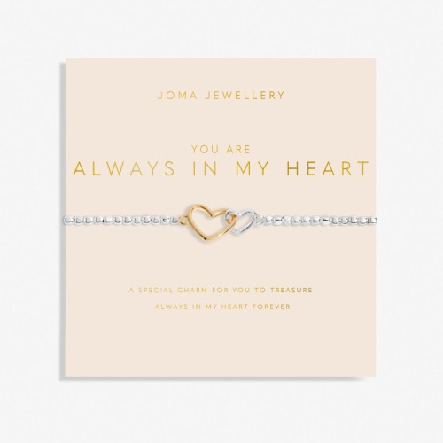 Joma "Forever Yours" You are always in my Heart Bracelet