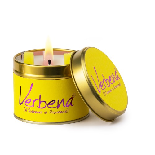 Lily-Flame Verbena Tin Candle