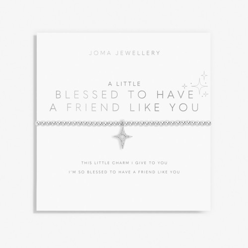Joma A little Blessed to have a Friend like you Bracelet