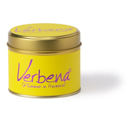Lily-Flame Verbena Tin Candle