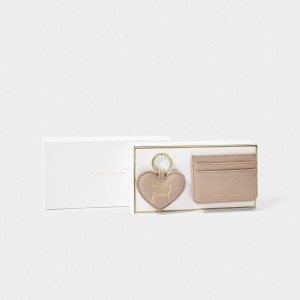 Katie Loxton Heart Keyring & Card Holder Set 'Fabulous Friend