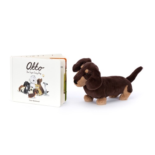 Jellycat Otto the Long Loyal Dog Book