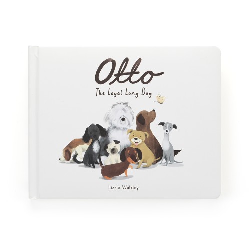 Jellycat Otto the Long Loyal Dog Book