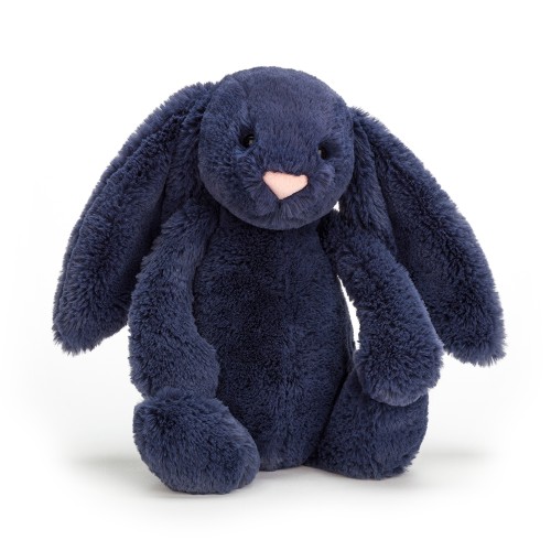 Jellycat Navy Bashful Bunny Med