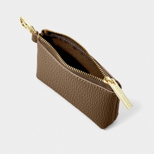 Katie Loxton Evie Clip On Coin Purse Mink