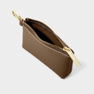 Katie Loxton Evie Clip On Coin Purse Mink