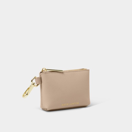 Katie Loxton Evie Clip On Purse Soft Tan