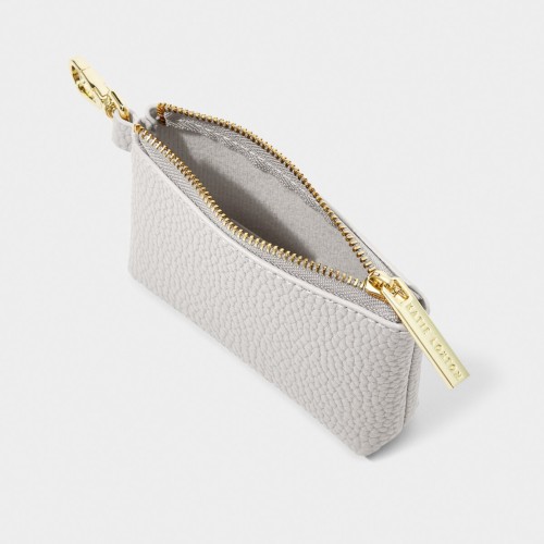 Katie Loxton Evie Clip on Coin Purse Grey
