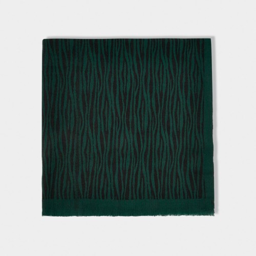 Katie Loxton Zebra Print Blanket Scarf Teal