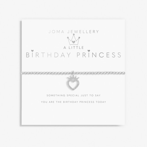Joma Childrens A Little 'Birthday Princess' Bracelet