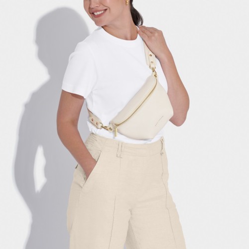 Katie Loxton Maya Belt Bag Off White