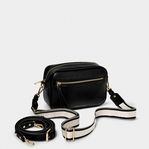 Katie Loxton Hallie Crossbody Bag in Black