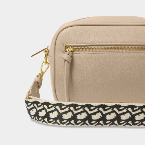 Katie Loxton Hallie Crossbody Bag in Light Taupe
