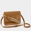 Katie Loxton Orla Canvas Strap Crossbody Bag in Tan