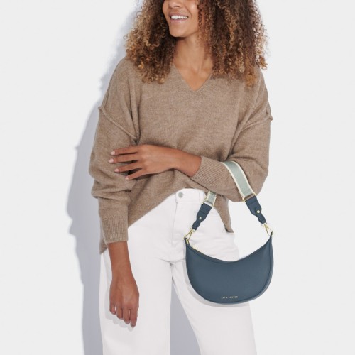 Katie Loxton Marni Shoulder Bag Light Navy