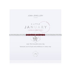 Joma A Little January Birthstone Bracelet