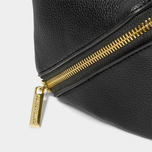 Katie Loxton Medium Makeup and Wash Bag in Black