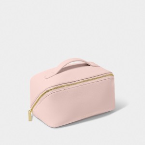 Katie Loxton Medium Makeup and Wash Bag in Pink