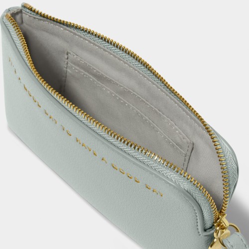 Katie Loxton Positivity Purse in Duck Egg Blue